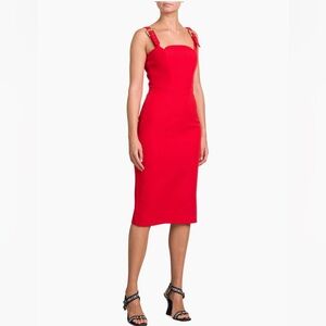 Versace Jeans Couture Buckle Strap Midi-Dress
